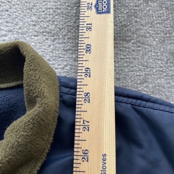 Sonoma Pullover Sweater Gray‎ Black Arctic Fleece Quarter Zip Mens Size XL - Picture 4 of 11